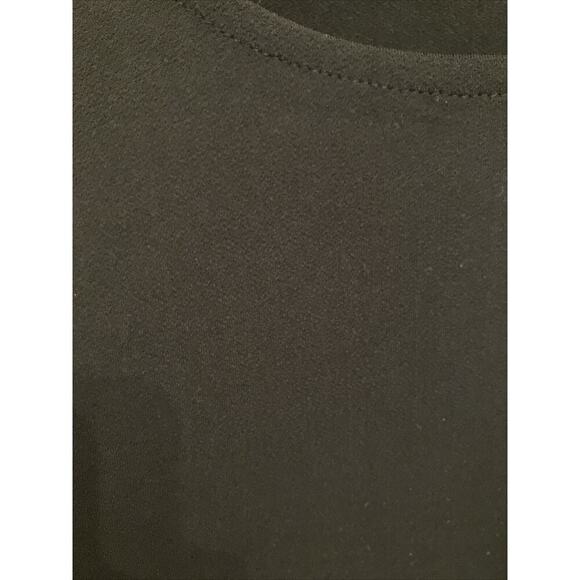 Carmen Marc Valvo Women’s Top Size 2X Black Sheer Sleeves - Picture 8 of 9